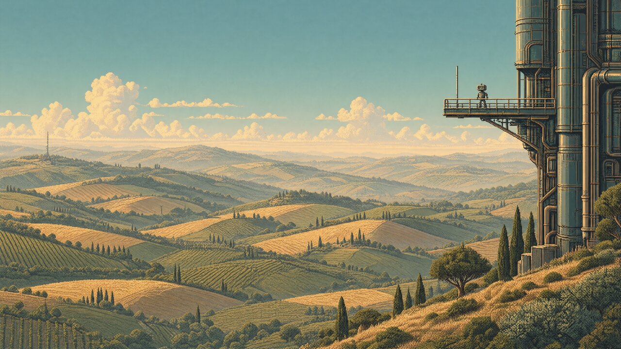 Rolling hills