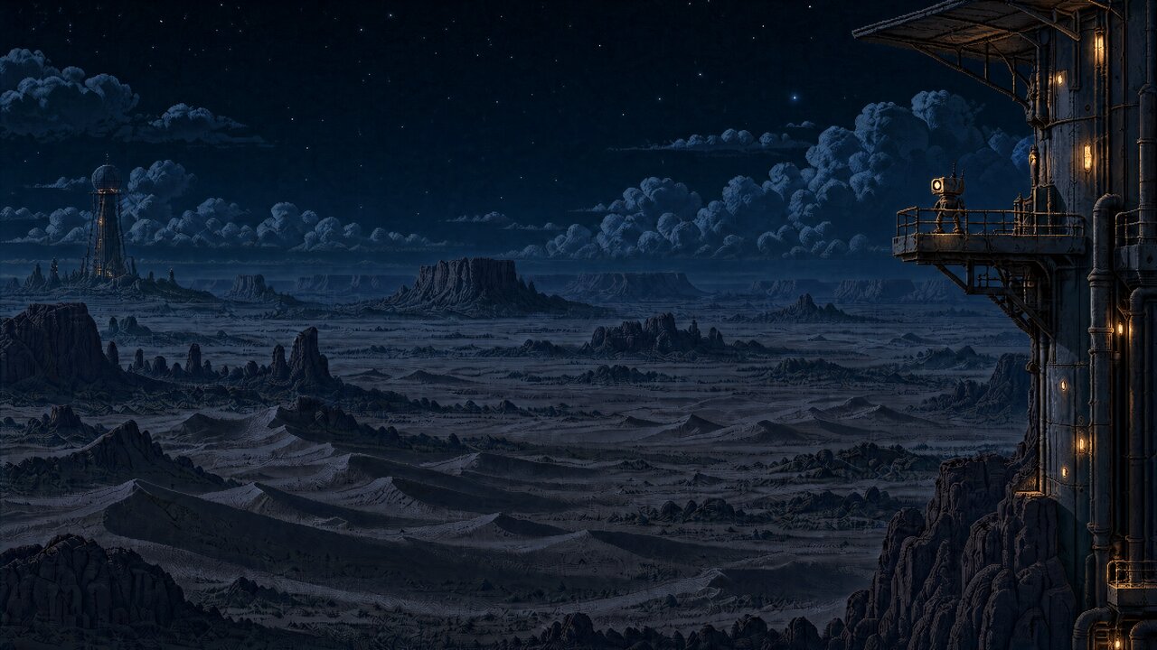 Desert — Night