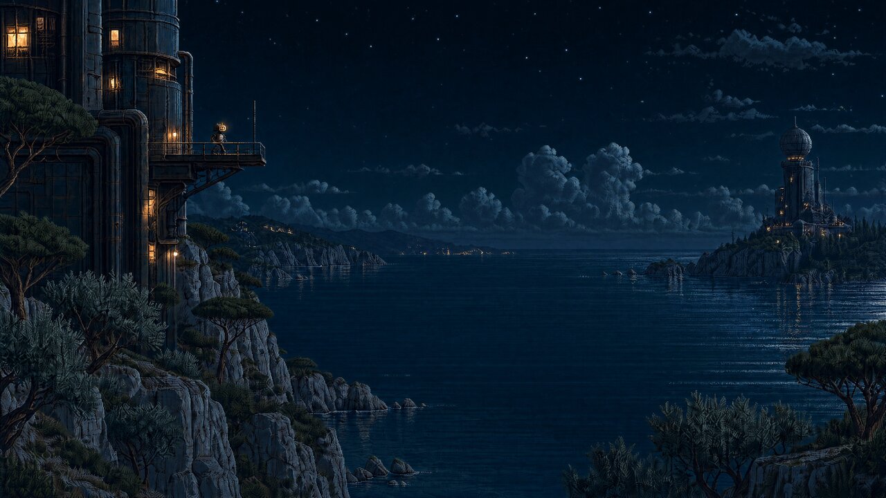 Mediterranean — Night