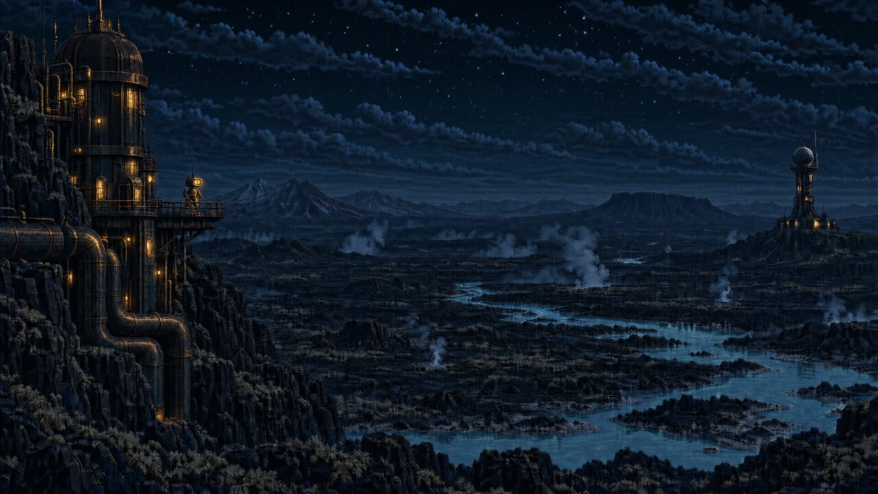 Volcanic — Night