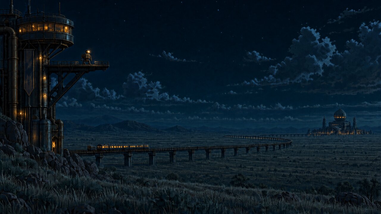 Steppe — Night