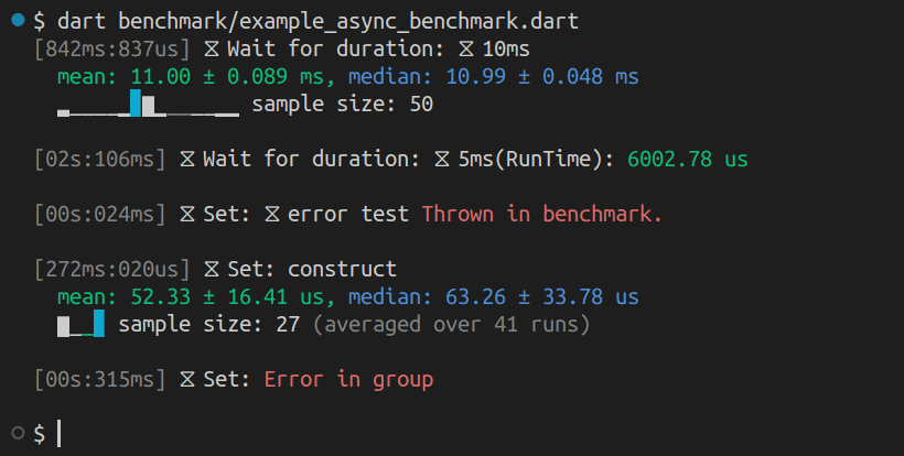 Console Output Single