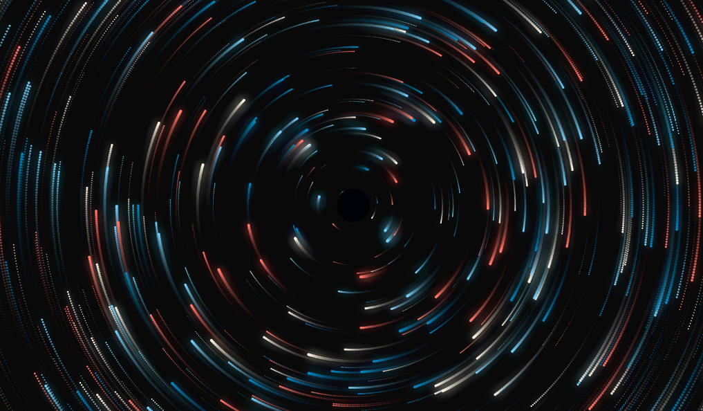 Galactic Light Trails