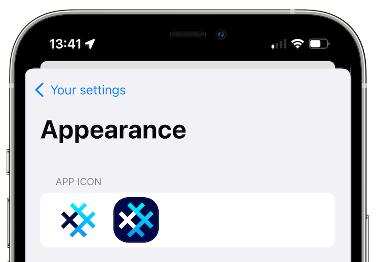 many users asked to allow customizing the app this is
