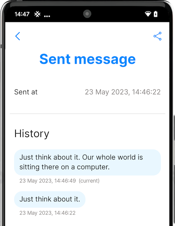 i wrote previously 20221206 simplex chat v4 3 voice messages
