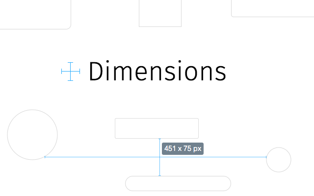 Dimensions screenshot
