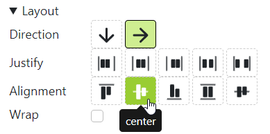 Flexbox configurator