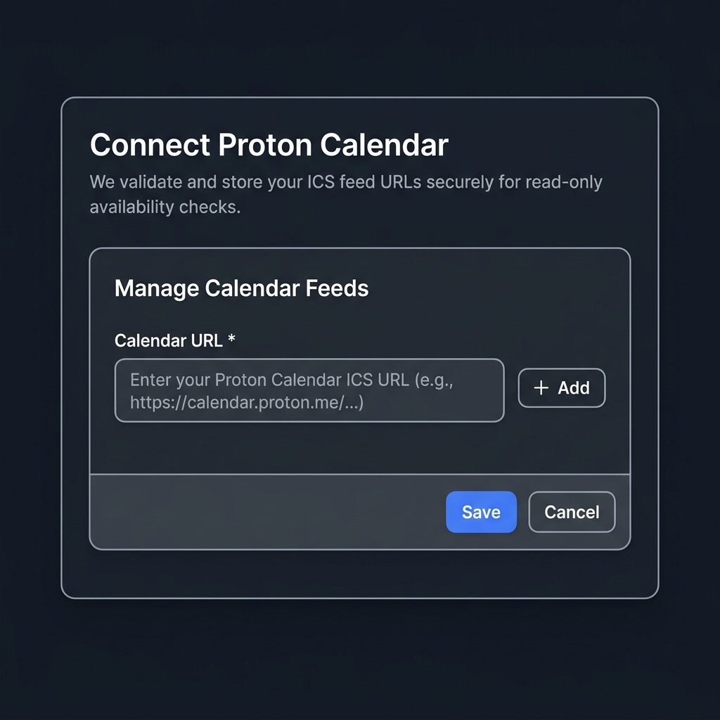 Proton Calendar Demo