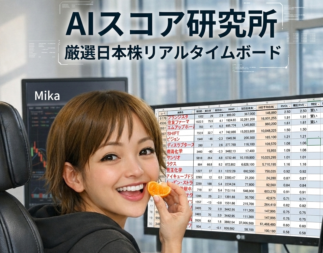 AIスコア投資研究所 メインビジュアル