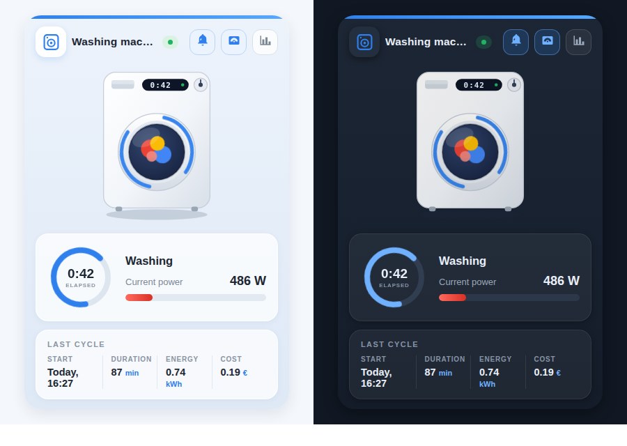 Light and dark theme