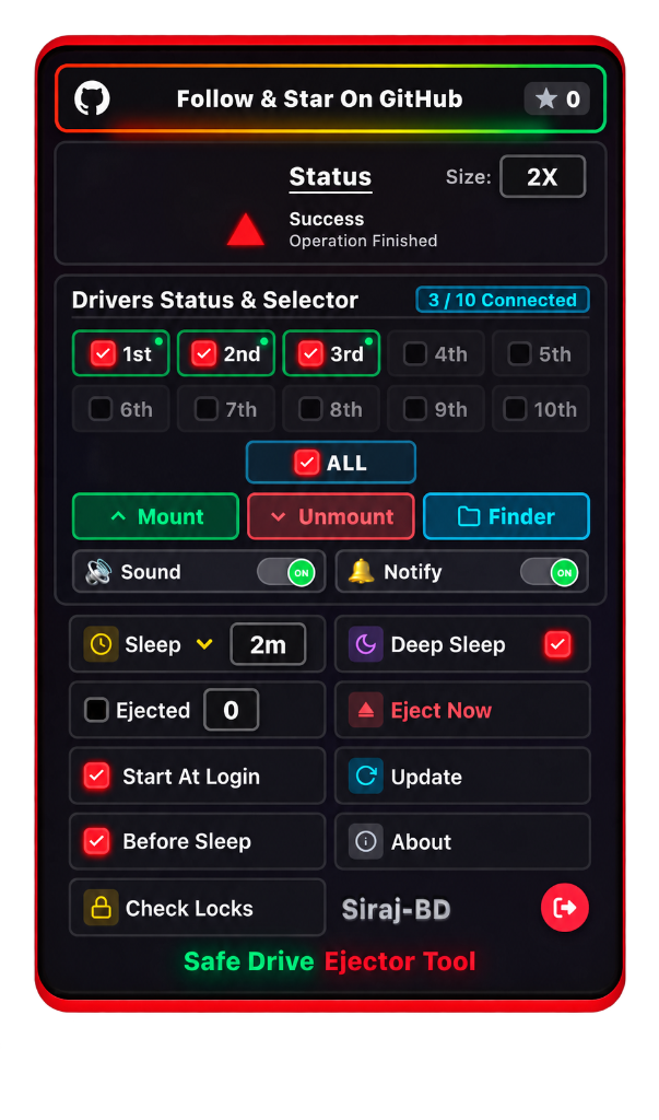 Safe Drive Ejector screenshot 1