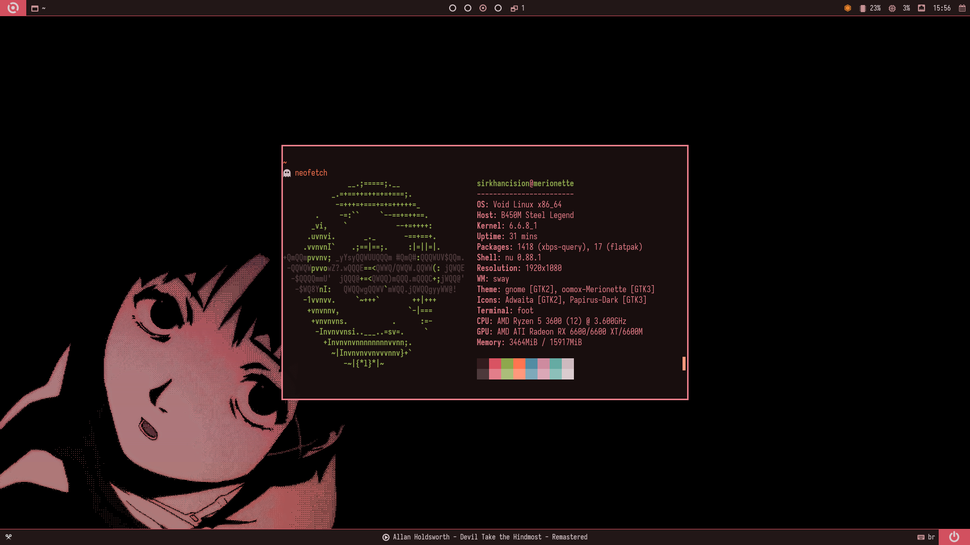 desktop + terminal