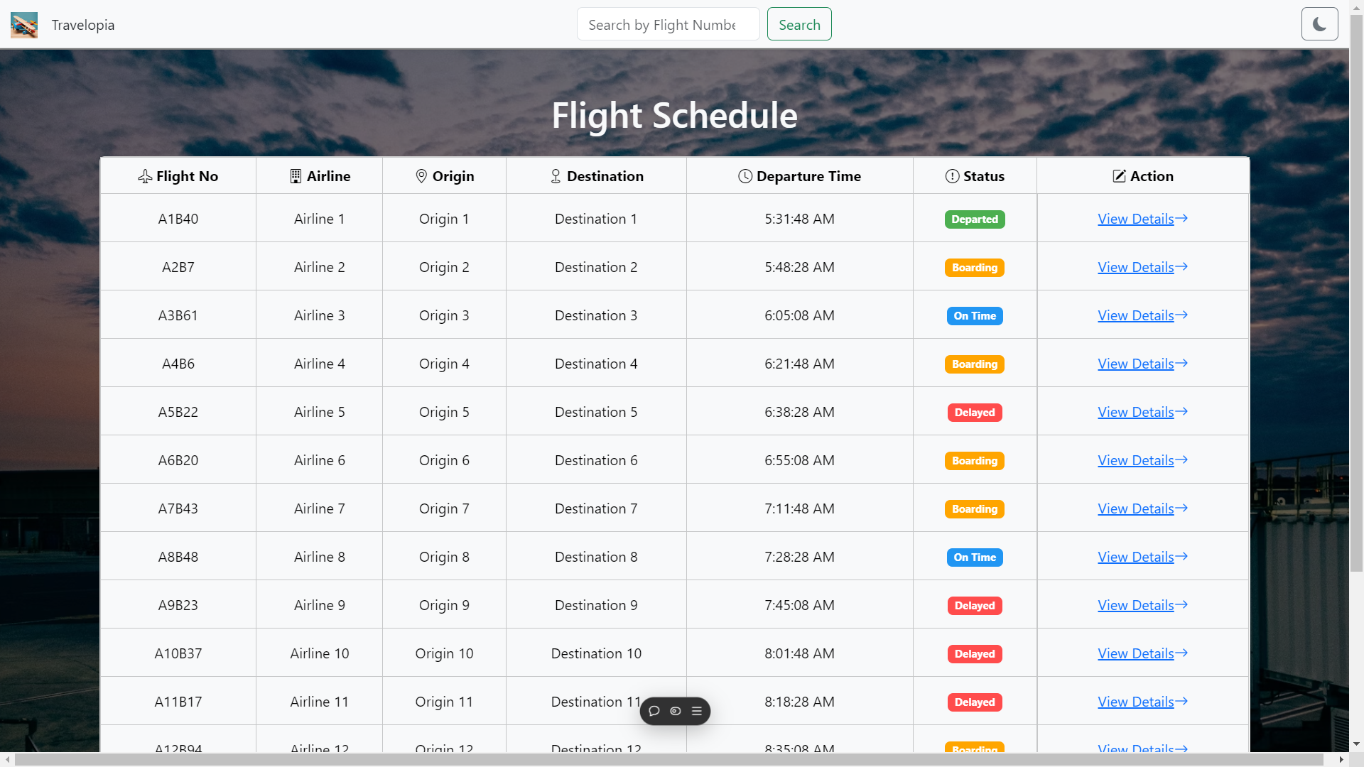 Flight Details