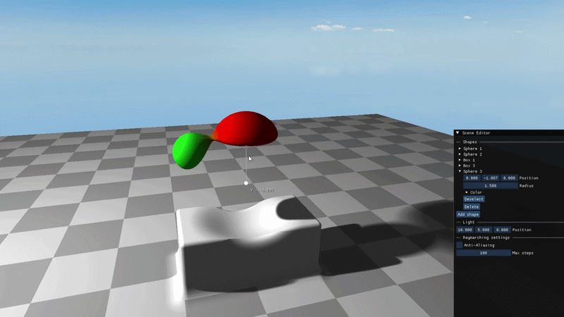 Signed Distance Field Raymarching