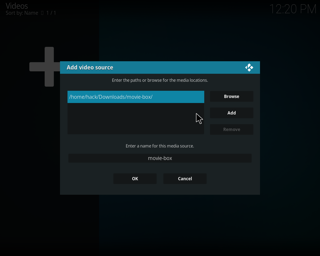 Kodi Video Source