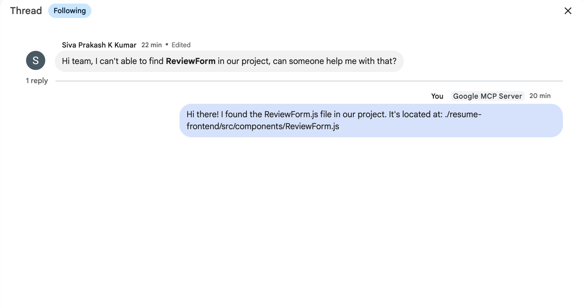 Scene 13: AI Finds the Missing File Path