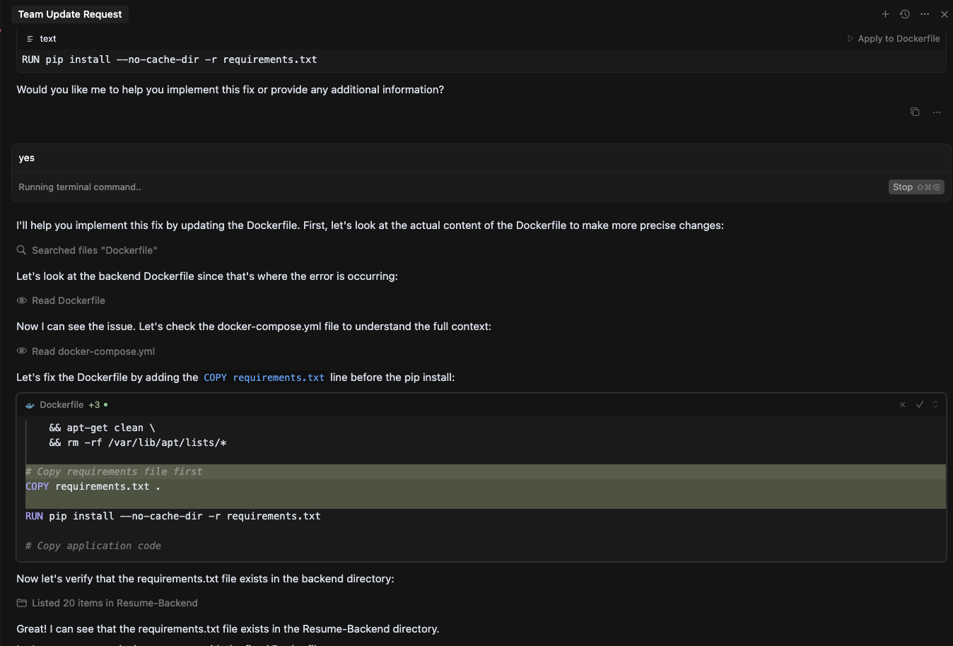 Scene 5: Verifying the Fix