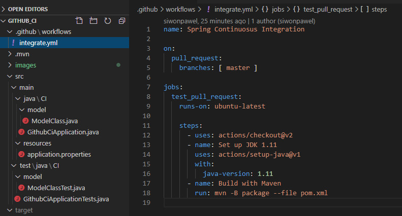 Workflow configuration