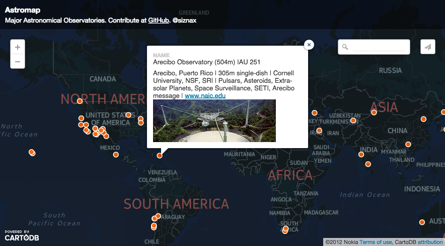 CartoDB example