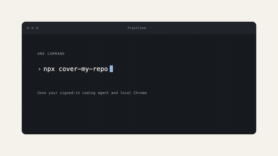 Cover My Repo CLI demo