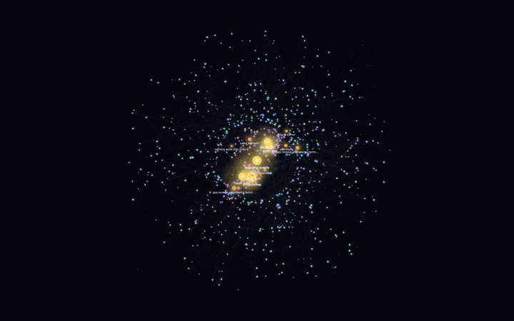 Vault Galaxy — grab a sun and watch your knowledge web ring