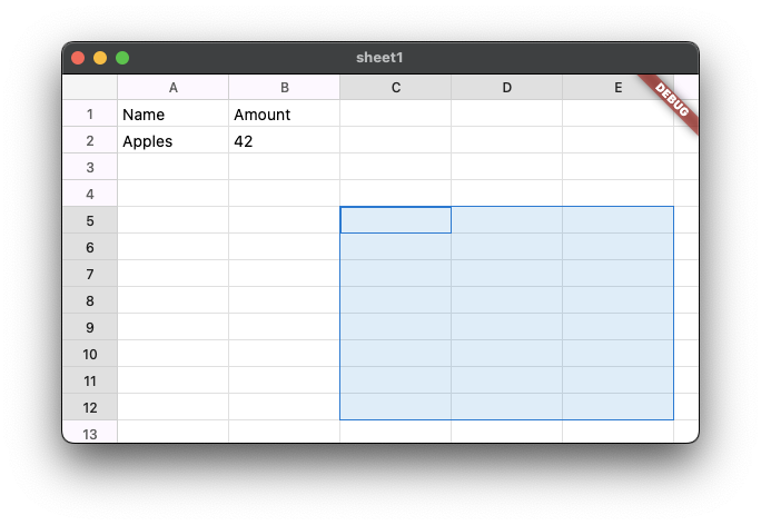 Worksheet Screenshot
