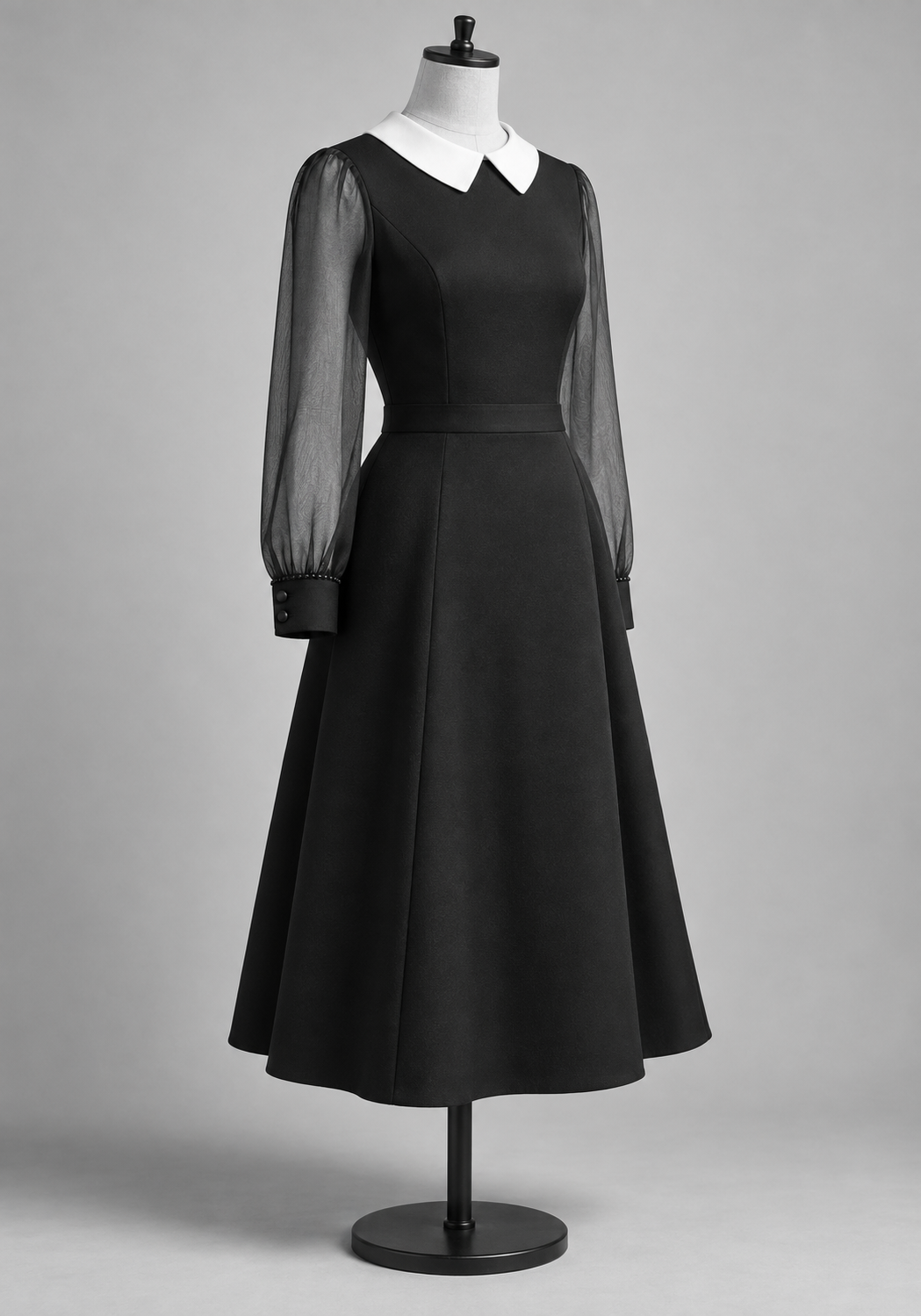 Final design 4C, overskirt off and collar on