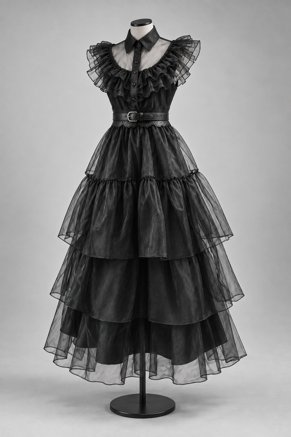 Study drawing of the dance dress