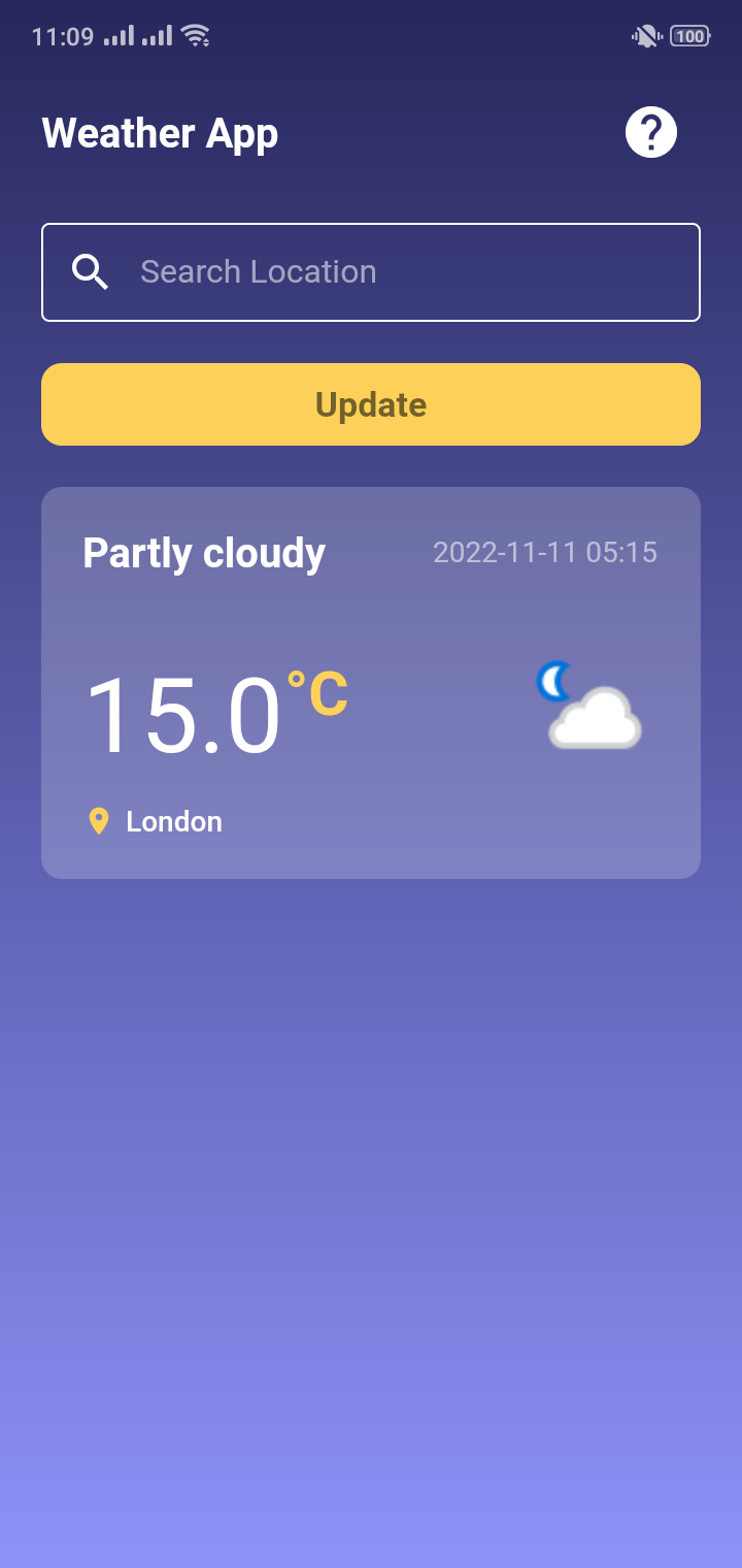 GitHub - Sk77-git/Flutter-Weather-App: An App That Shows Weather Of ...