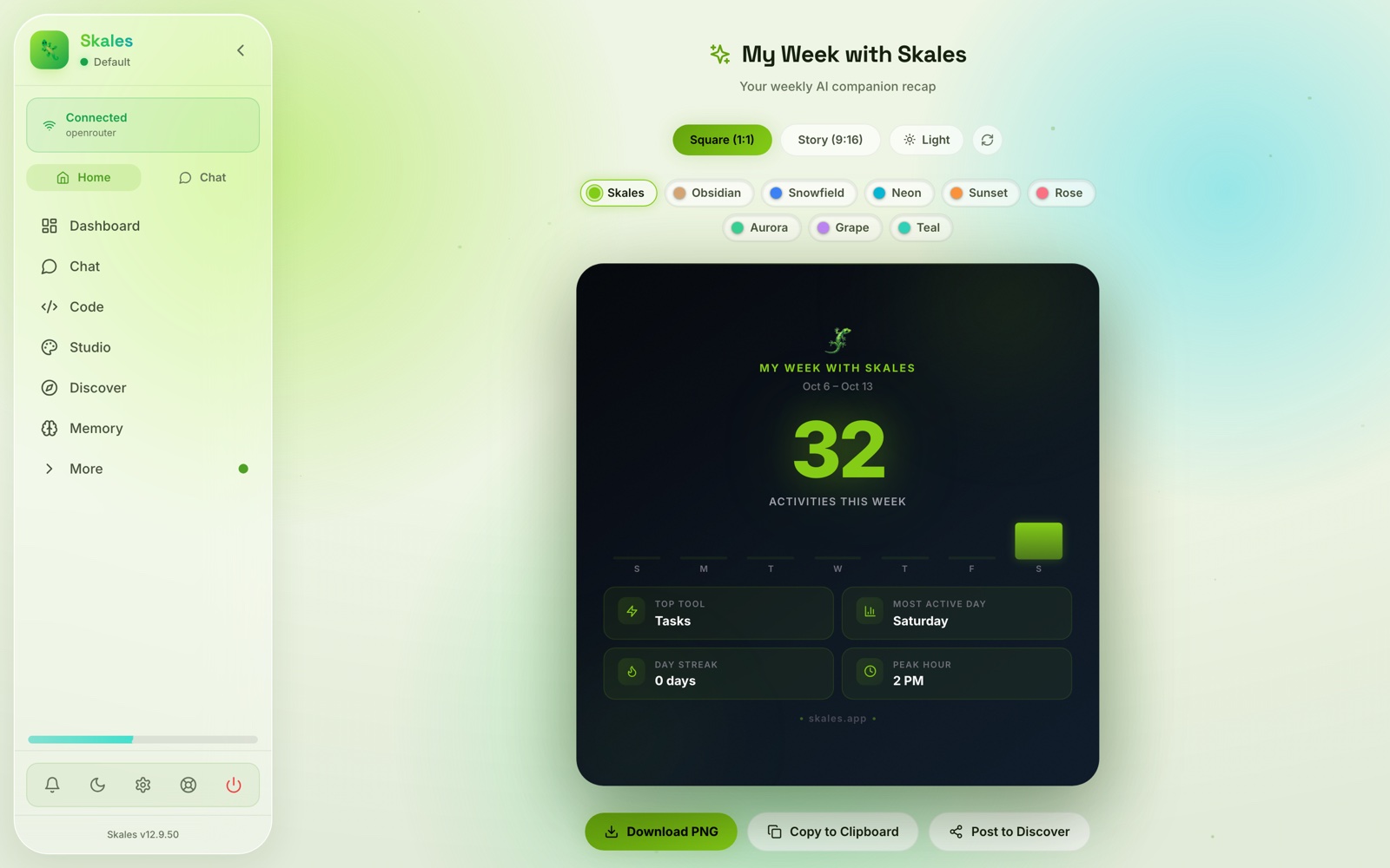 Skales Wrapped weekly recap