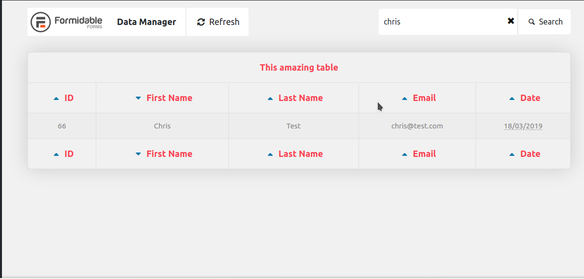 Filter Results Filter the results, the simple version