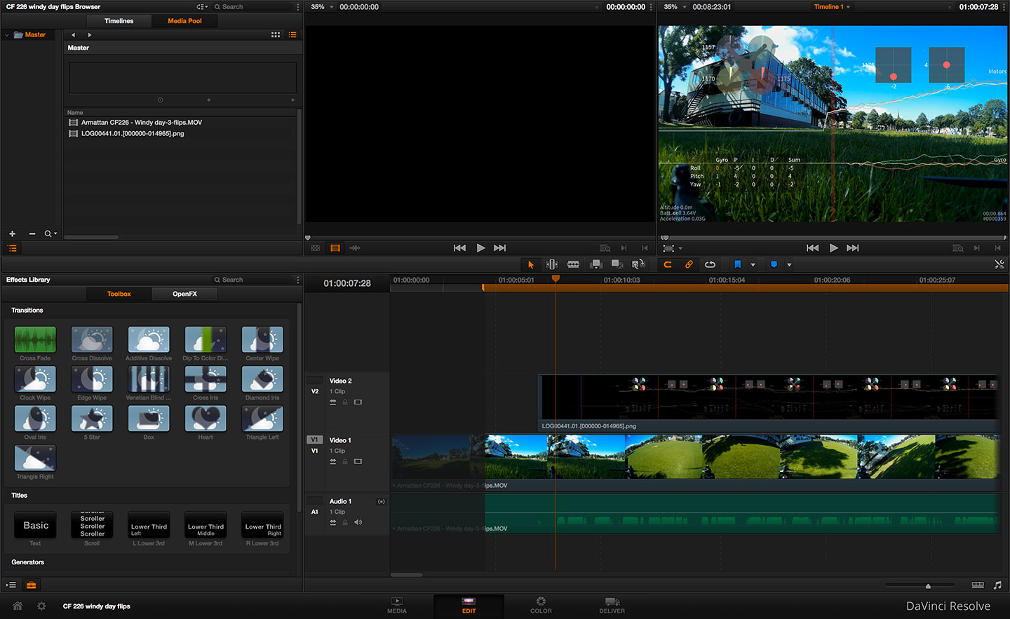 DaVinci Resolve screenshot