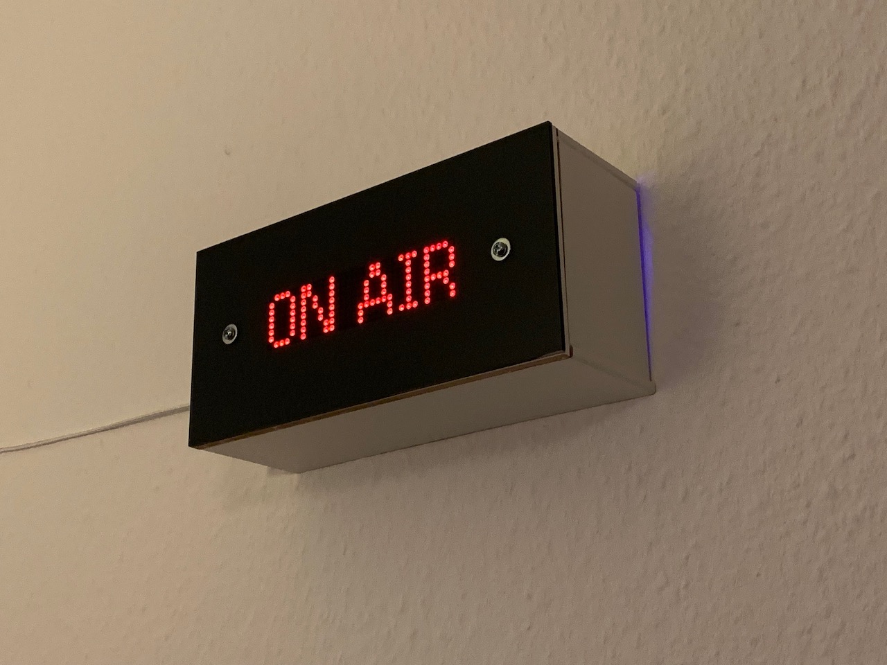 On air sign