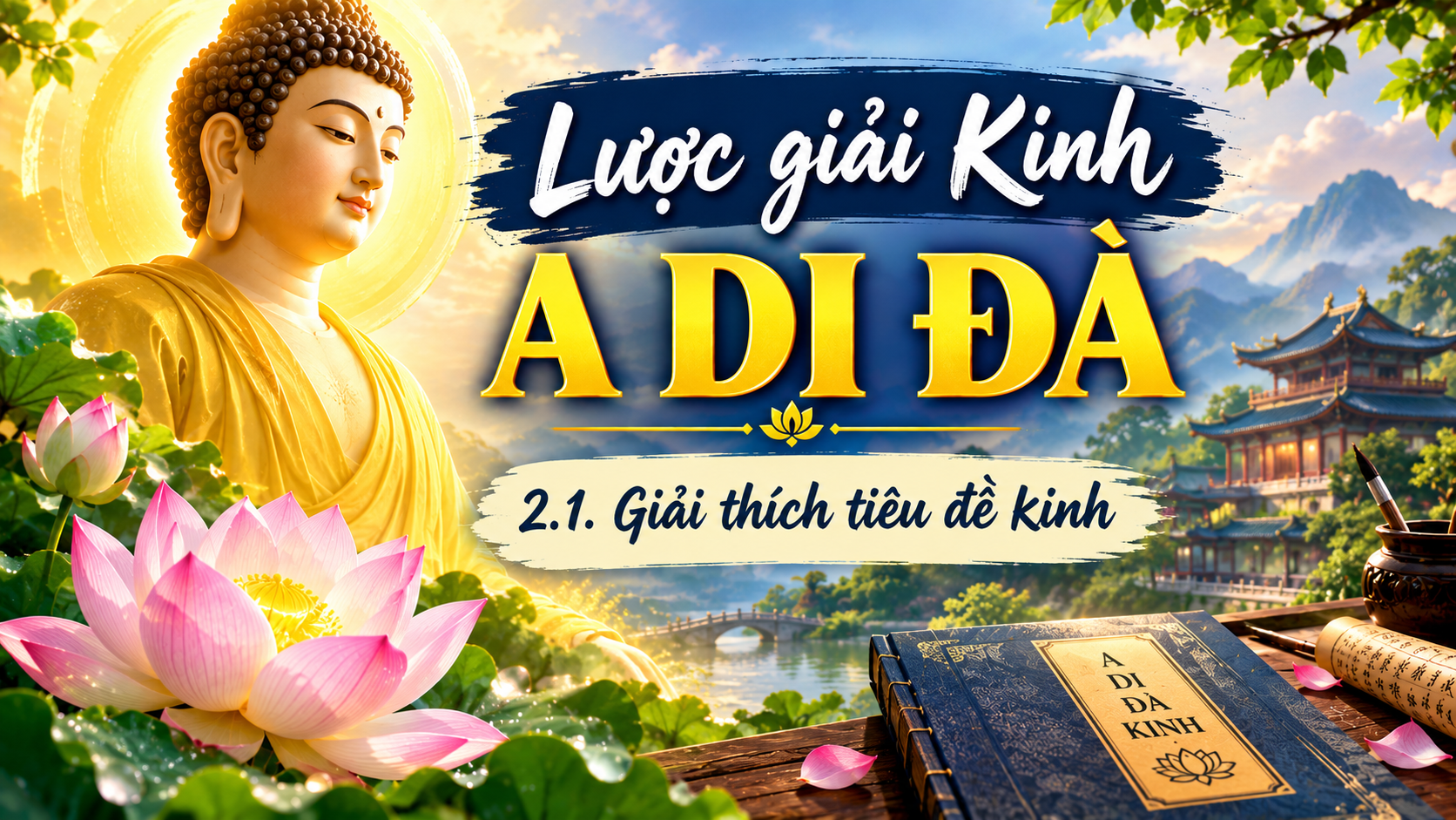 Ảnh bìa bài học: Giải thích tiêu đề kinh