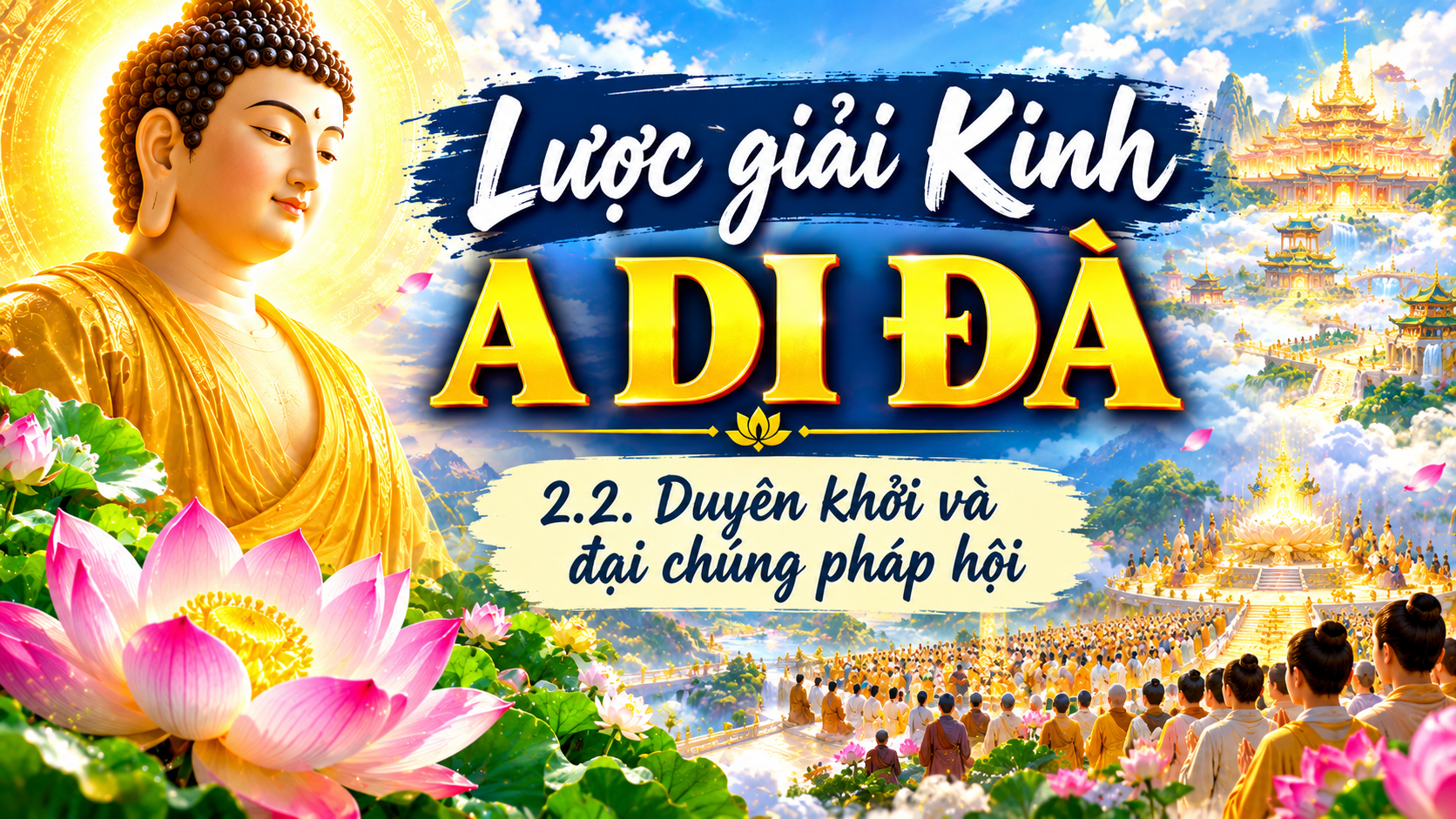 Ảnh bìa bài học: Duyên khởi và đại chúng pháp hội