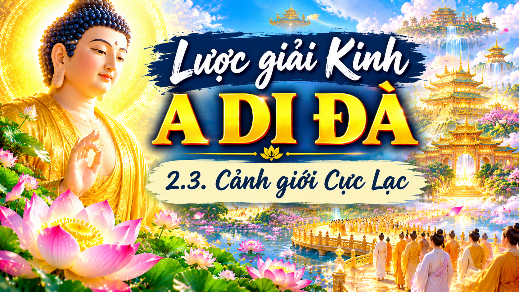 Ảnh bìa bài học: Cảnh giới Cực Lạc