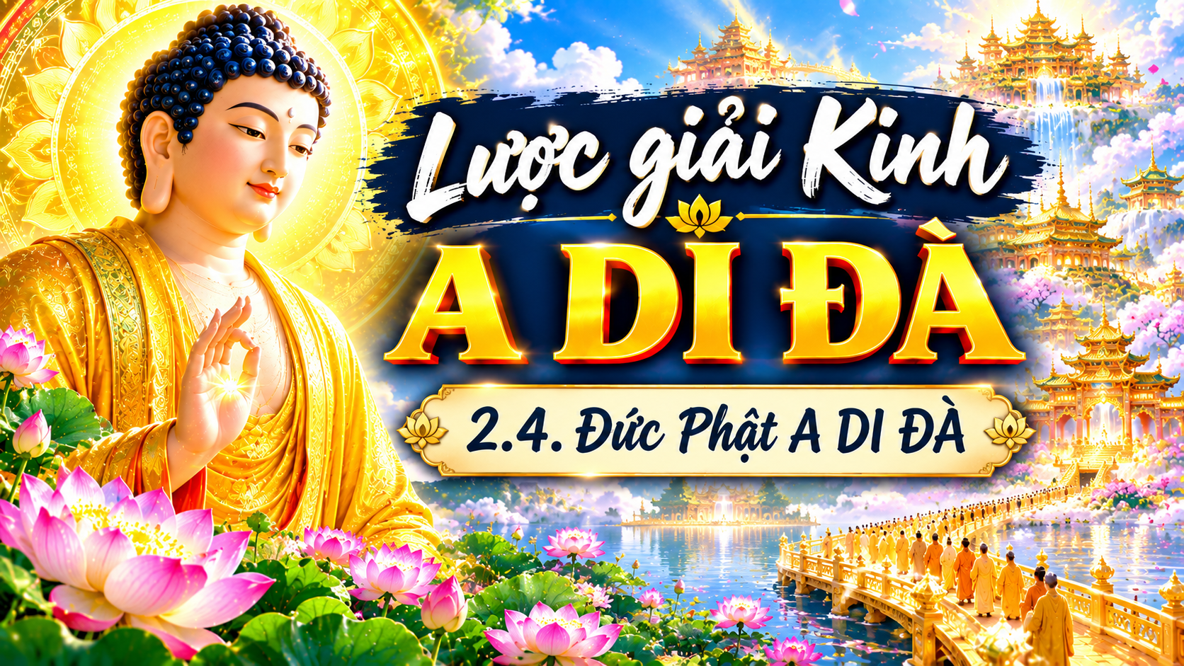 Ảnh bìa bài học: Đức Phật A DI ĐÀ
