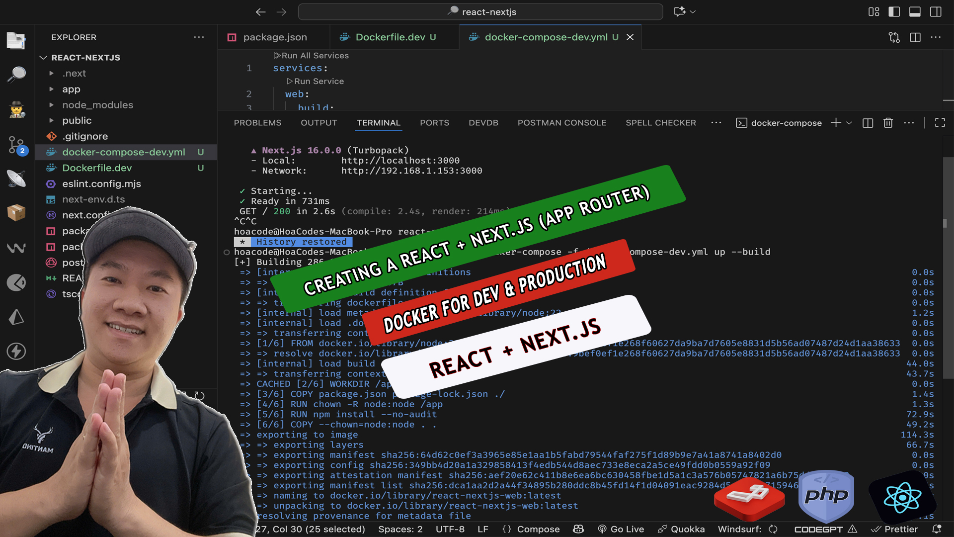 GitHub - skipperhoa/react-nextjs-app-router-docker: React + Next.js ...