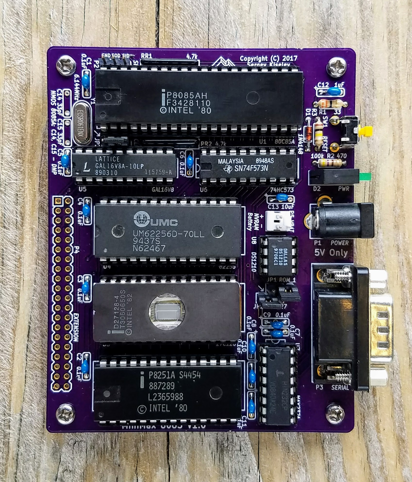 Minimax8085, from the project README