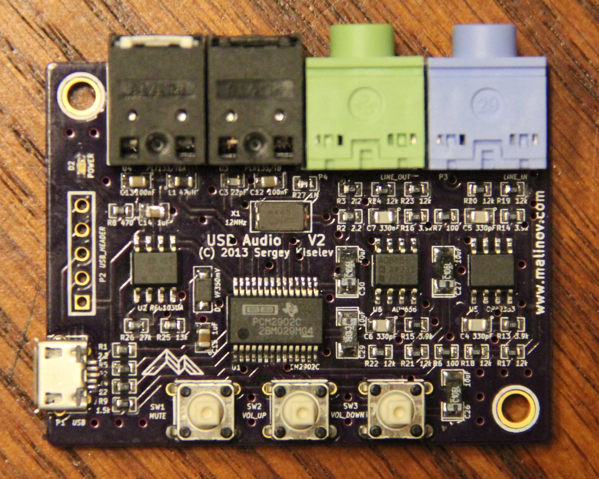 Usb audio, from the project README