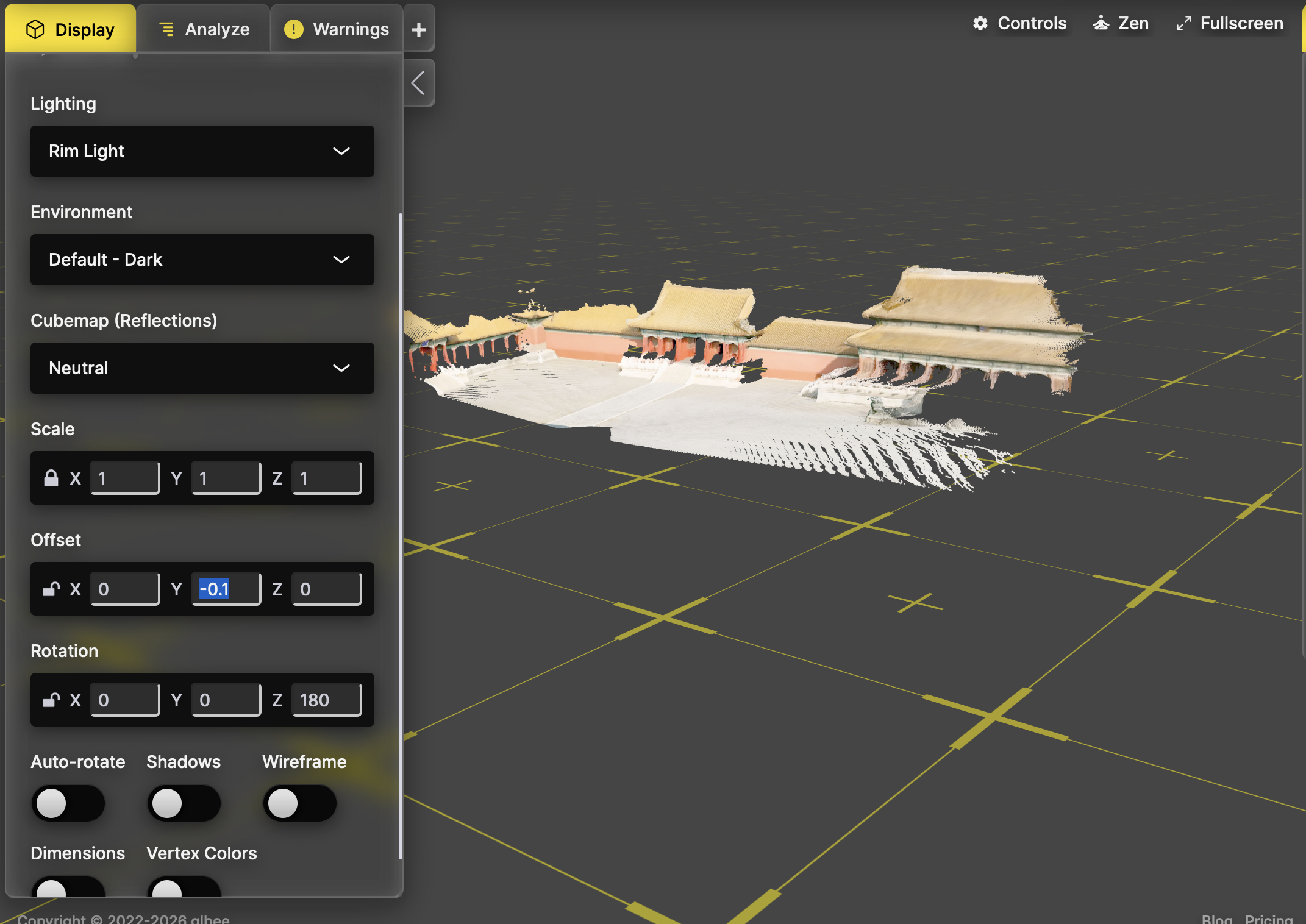 3D Reconstruction - LingBot World