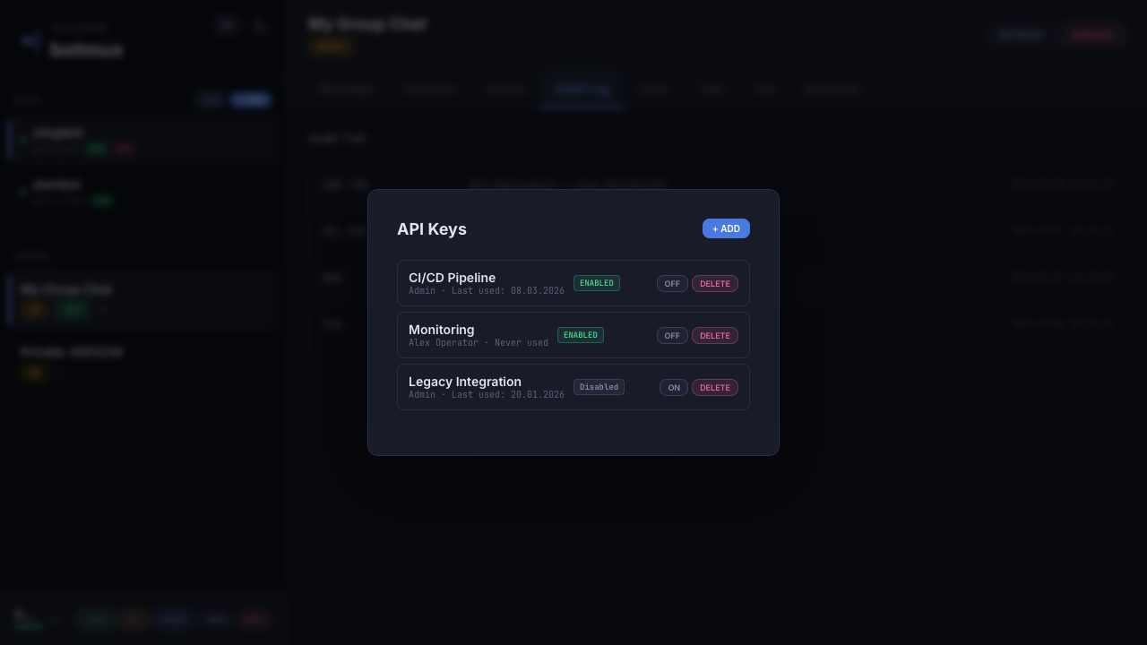 API Keys