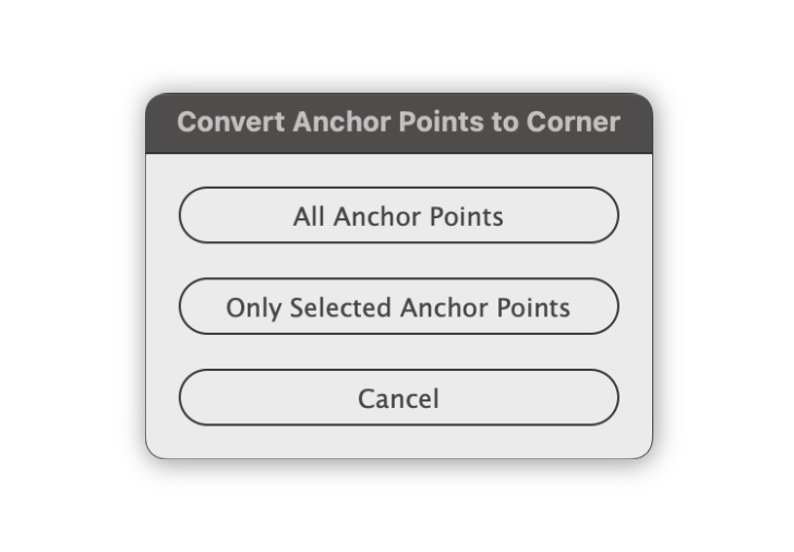 Convert To Corner Dialog