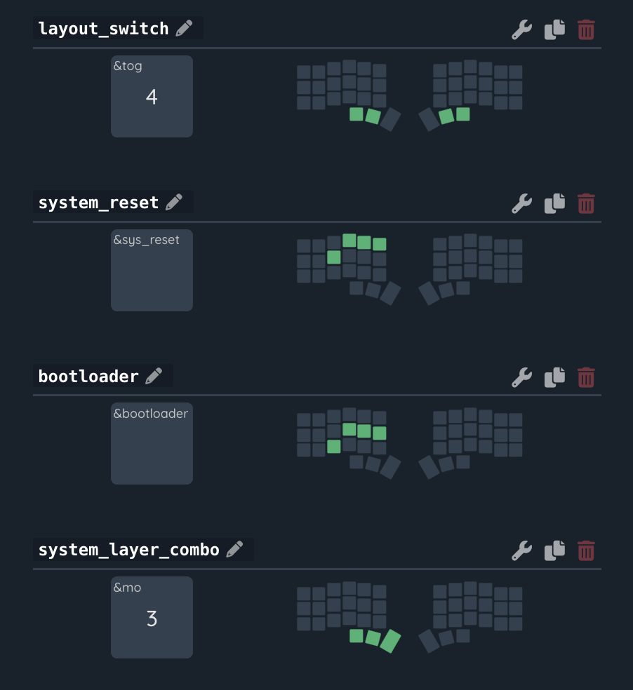 sys combo