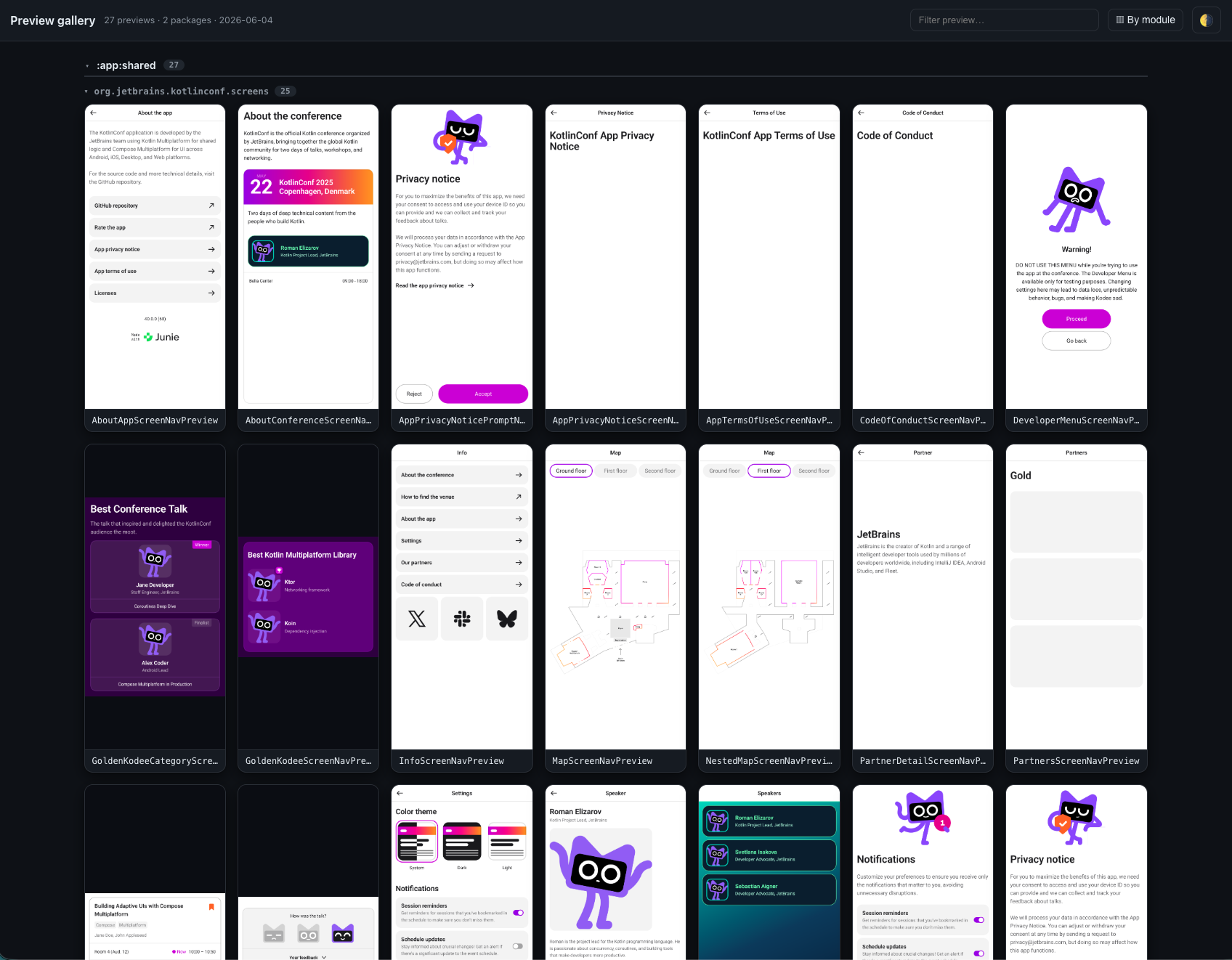 html previews