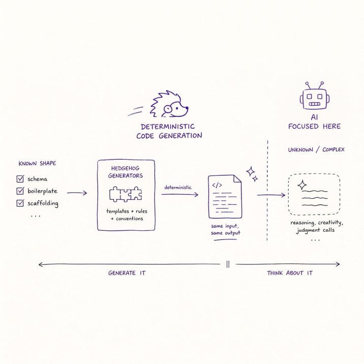 Deterministic code generation