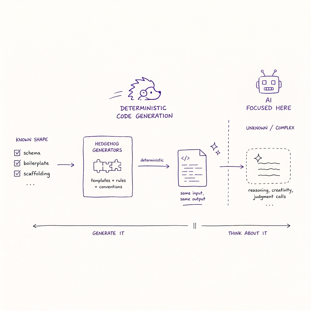 Deterministic code generation