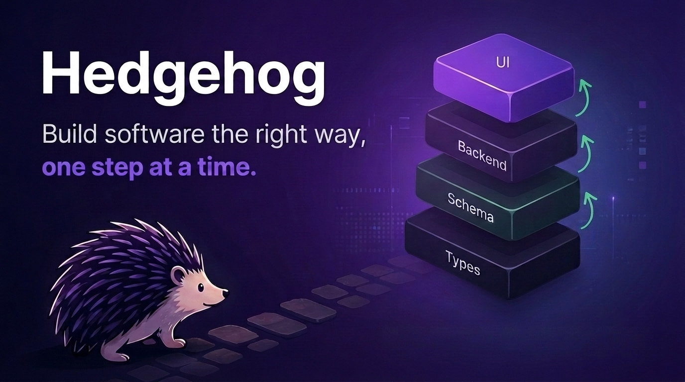 Hedgehog - build software the right way, one step at a time