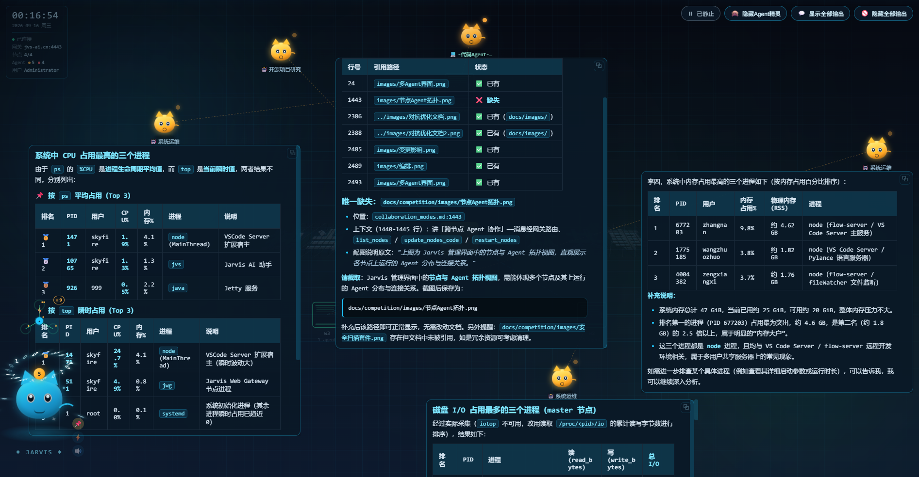 宠物大厅：多 Agent 同屏协作