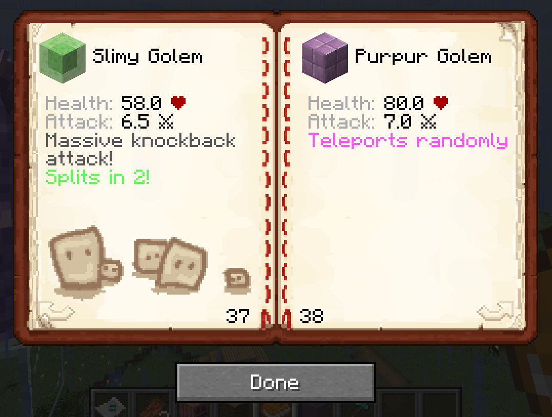 Golem Guide Book GUI